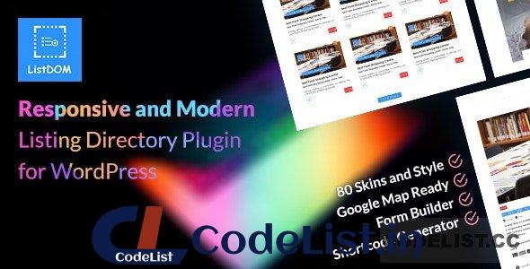 Listdom v1.6.1 – Advanced Directory and Listing Plugin