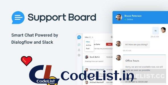 Support Board v3.7.5 – Chat WordPress Plugin – Chat & Support