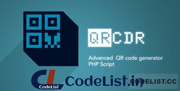 QRcdr v5.3.7 – responsive QR Code generator