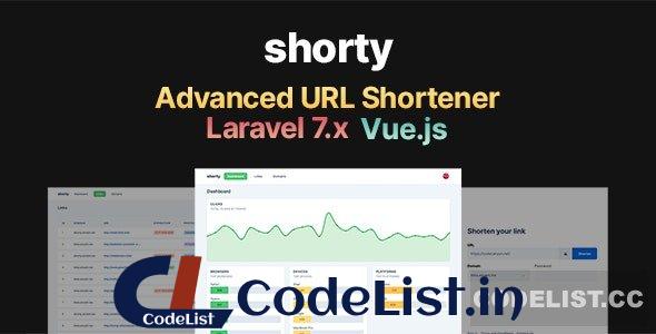 Shorty v1.1.0 – URL Shortener