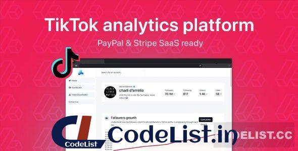 phpStatistics v1.5.1 – TikTok Analytics Platform (SAAS Ready) – nulled