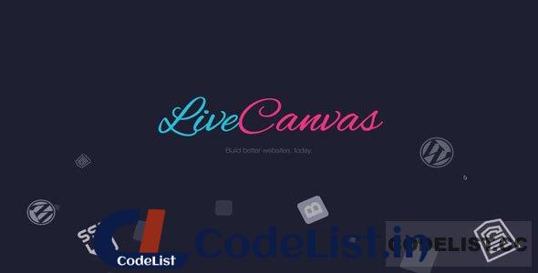 LiveCanvas v3.12.1 – Pure HTML and CSS WordPress builder