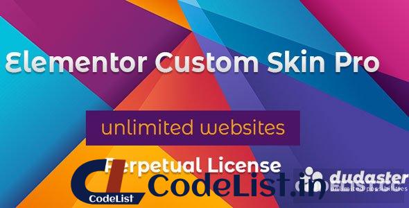 Elementor Custom Skin Pro v3.2.4