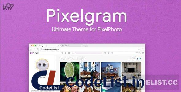 Pixelgram v1.6 – The Ultimate PixelPhoto Theme