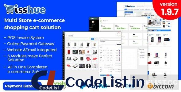 Isshue v2.0 – Multi Store eCommerce Shopping Cart Solution – nulled