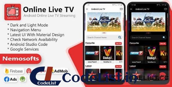 Android Online Live TV Streaming – 4 September 2020