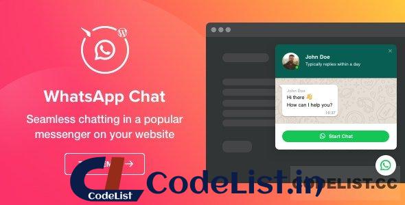 WhatsApp Chat v1.2.0 – WordPress WhatsApp Chat plugin