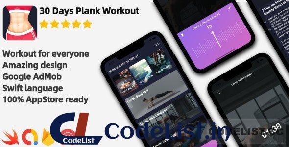 Plank Workout v1.0 – iOS Workout Application