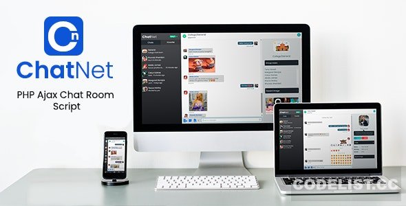 ChatNet v1.0 – PHP Ajax Chat Room & Private Chat Script – nulled