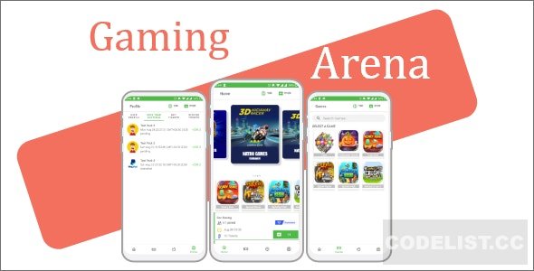 Gaming Arena v1.0 – gaming fantasy tournament app (MPL clone)