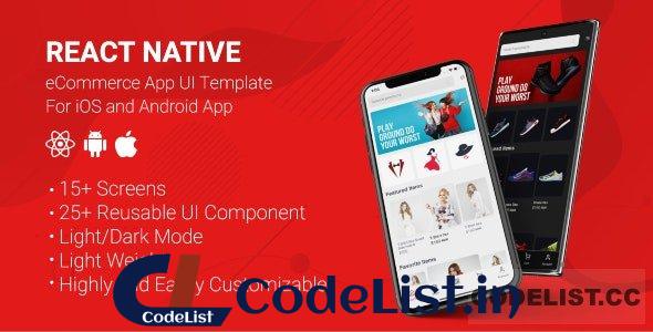 React Native Store UI Template v1.0