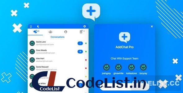 Addchat Codeigniter Pro v1.0 – nulled