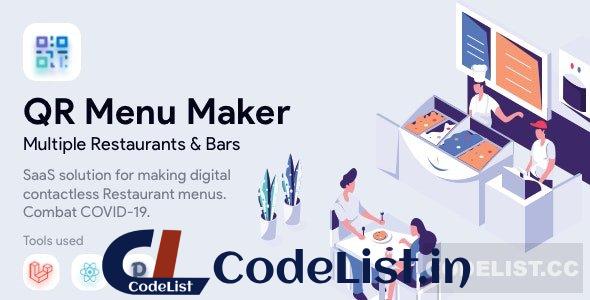 QR Menu Maker v4.0 – SaaS – Contactless restaurant menus