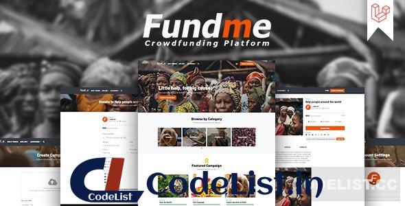 Fundme v5.1 – Crowdfunding Platform