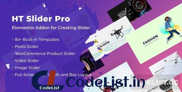 HT Slider Pro For Elementor v1.2.2