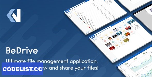 BeDrive v3.1.7 – File Sharing and Cloud Storage