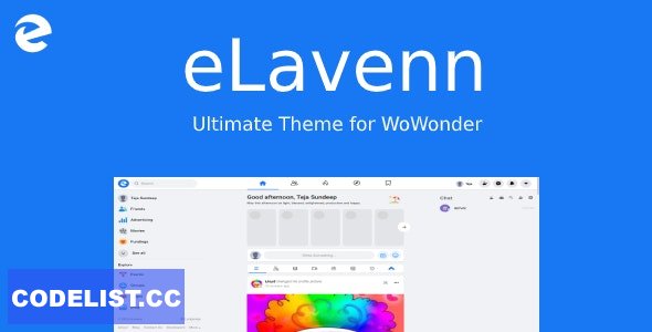 eLavenn v1.2 – The Ultimate WoWonder Theme