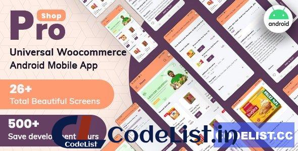 ProShop v7.0 – WooCommerce Multipurpose E-commerce Android Full Mobile App + kotlin