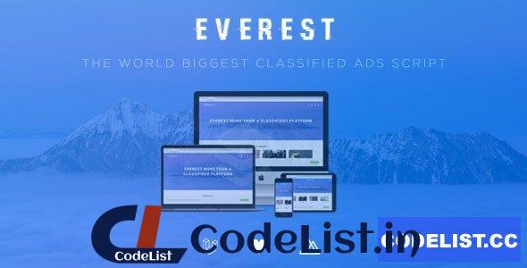 EVEREST v2.0 – PHP Classified Ads Script – nulled