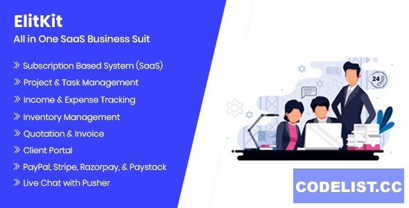 ElitKit v1.7 – All In One SaaS Business Suit