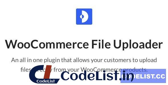 WooCommerce AJAX File Upload (600+ filetypes) v2.0.2