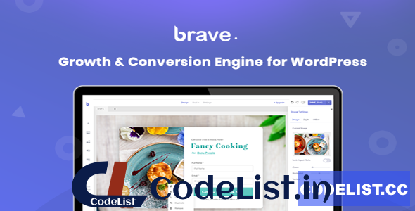 Brave v0.7.1 – Drag n Drop WordPress Popup, Optin, Lead Gen & Survey Builder