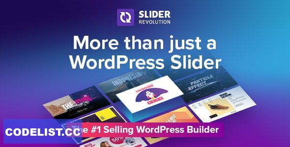 Slider Revolution v6.3.0 – Responsive WordPress Plugin