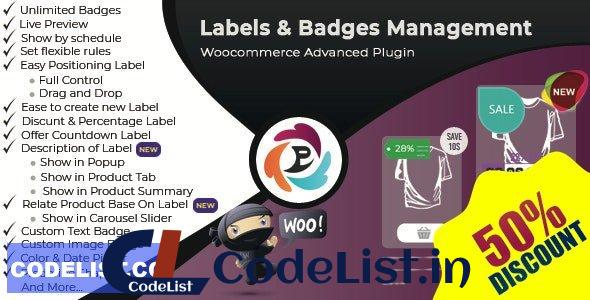 WooCommerce Advance Product Label and Badge Pro v1.6.0