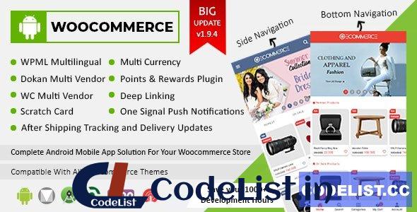 Android Woocommerce v1.9.4 – Universal Native Android Ecommerce / Store Full Mobile Application