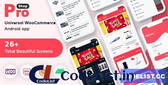 ProShop – Multipurpose E-commerce Android Full Mobile App + kotlin – 18 September 2021