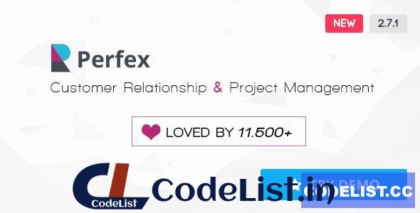 Perfex v2.8.2 – Powerful Open Source CRM