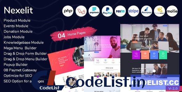 Nexelit v2.0 – Multipurpose Website & Business Management System CMS