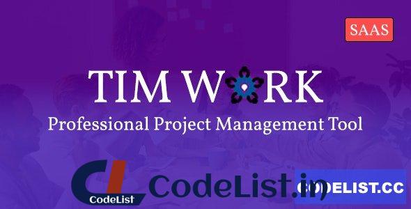 TimWork SaaS v1.0 – Project Management Tool