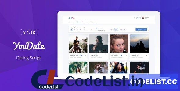 YouDate v1.12 – Dating Script