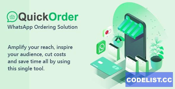 QuickOrder v1.0 – WhatsApp Ordering QuickQR Addon