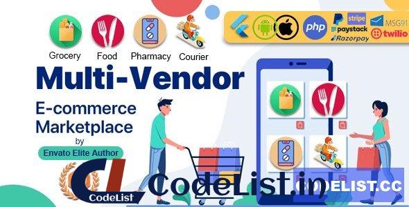 GoMarket v1.5.0 – Food, Grocery, Pharmacy & Courier Delivery App | Multi-Vendor Marketplace – nulled