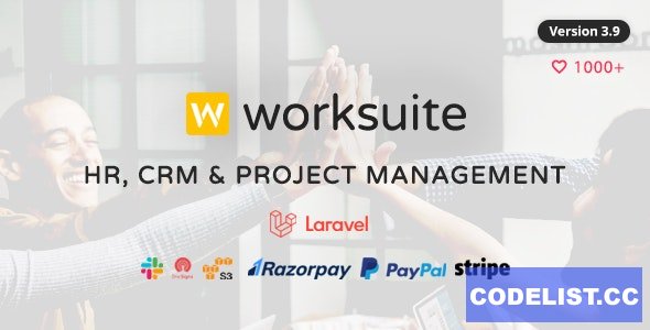 WORKSUITE v4.0.1 – HR, CRM and Project Management