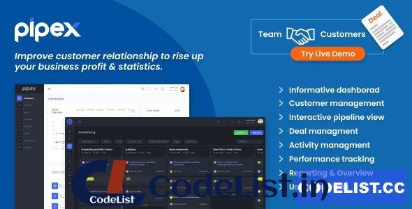 PipeX CRM v1.1