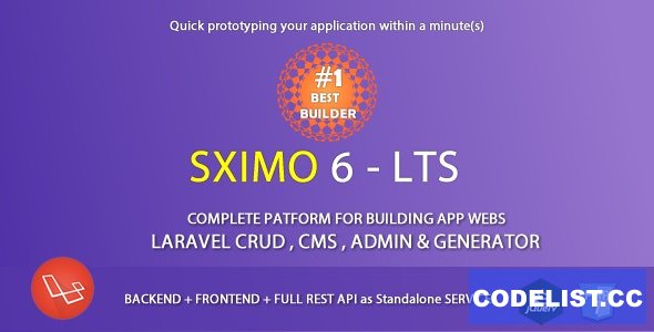 Laravel Multi Purpose Application v7.1 – CRUD – CMS – Sximo 6