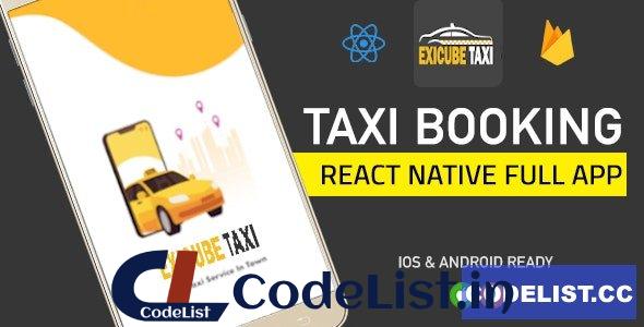 Exicube Taxi App ( GrabCab ) + iOS + Android + Web + Admin (17 February 2021)