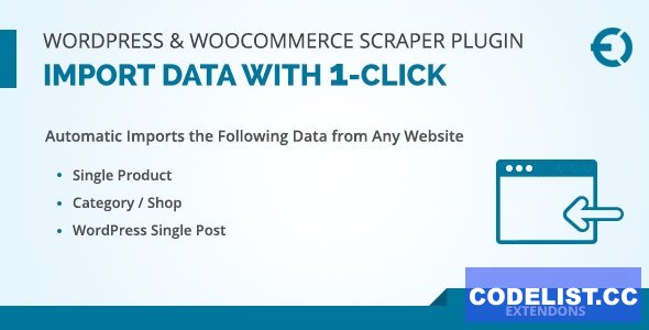 WordPress & WooCommerce Scraper Plugin v1.0.6 – Import Data from Any Site