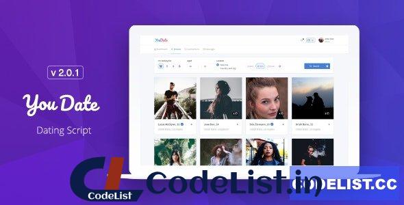 YouDate v2.0.1 – Dating Script