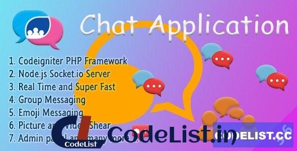 Chat Manager v3.6.5 – Codeigniter ( Socket.io) Node.js