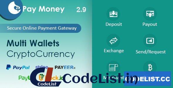 PayMoney v2.9 – Secure Online Payment Gateway – nulled