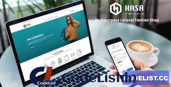 HASA v1.22 – Multipurpose Laravel Fashion Shop – nulled