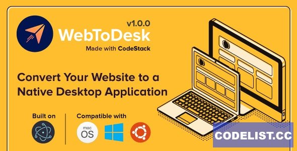 WebToDesk v1.0.0 – Convert Your Website to a Native Desktop Application