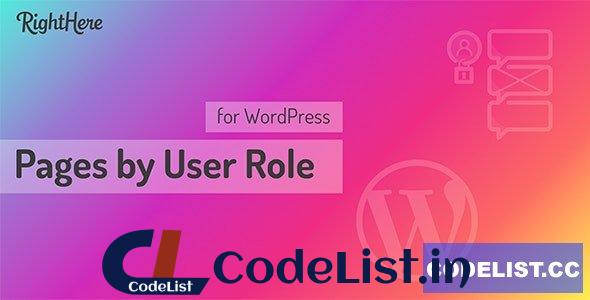 Pages by User Role for WordPress v1.7.2.101119