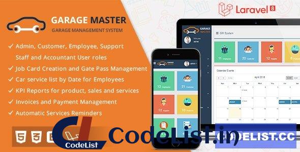 Garage Master v1.2.1 – Garage Management System – nulled