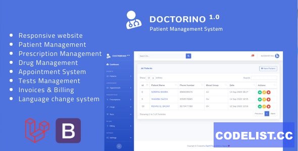 Doctorino v1.0 – Doctor Chamber Management System