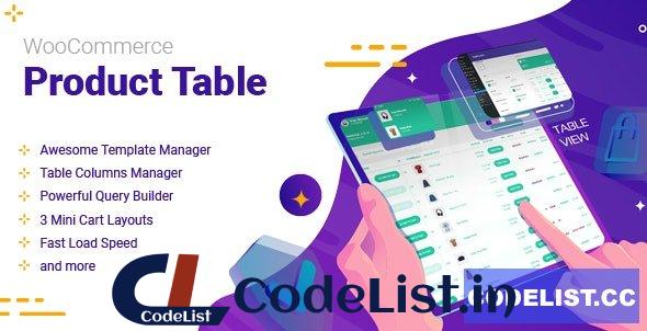 WooCommerce Product Table v2.6.8